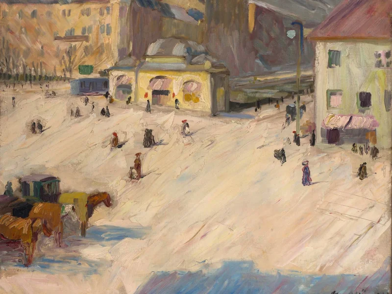 1882-Max Horb - Piazza Monaco